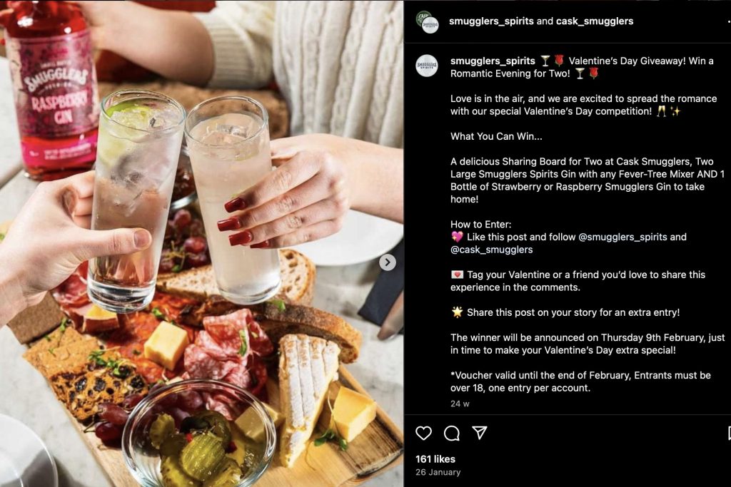 Valentines Day Competition Post On Instagram